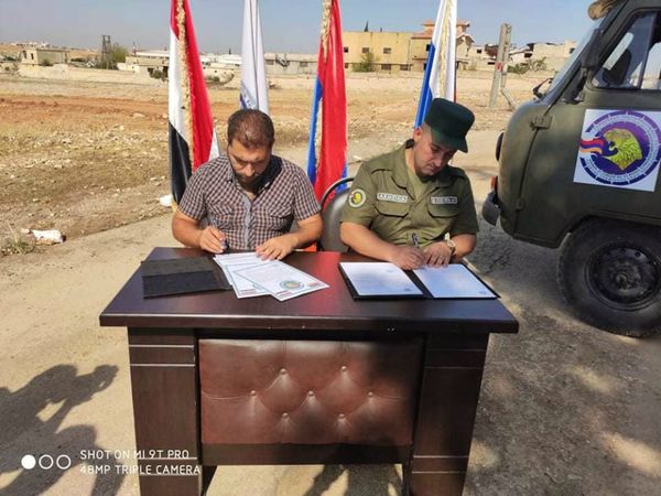 Բենյամինի 96 485 քմ վտանգավոր տարածքն ականազերծված է. պաշտոնական արարողություն Հալեպում - Sputnik Արմենիա