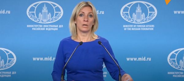 Официальный представитель МИД РФ Мария Захарова во время еженедельного брифинга (23 сентября 2020). Москвa Официальный представитель МИД РФ Мария Захарова во время еженедельного брифинга (23 сентября 2020). Москвa - Sputnik Армения