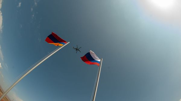 Հայաստանի և Ռուսաստանի դրոշները - Sputnik Արմենիա