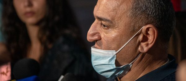 Ситуация у зала суда, где проходило слушание по делу Гагика Царукяна (25 сентября 2020). Еревaн - Sputnik Армения