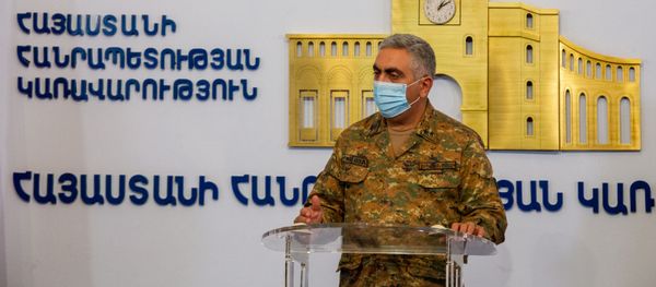 Брифинг с участием Арцруна Ованнисяна (27 сентября 2020). Еревaн Брифинг с участием Арцруна Ованнисяна (27 сентября 2020). Еревaн - Sputnik Армения