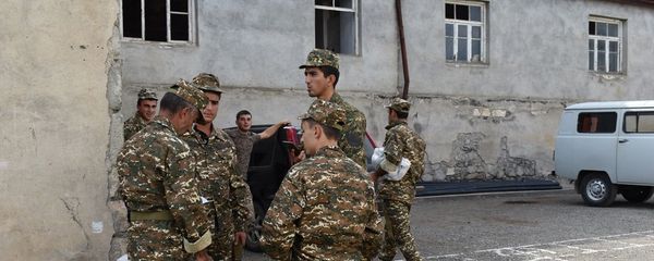 Мобилизация в Карабахе Мобилизация в Карабахе - Sputnik Армения