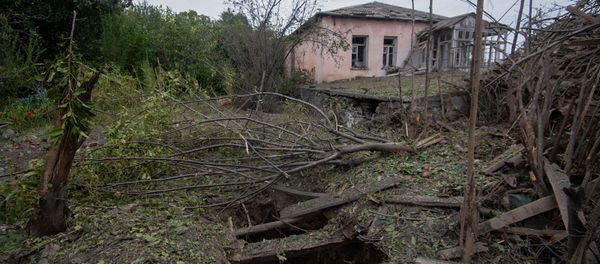 Ситуация в Мартуни после обстрелов (28 сентября 2020). Карабах Ситуация в Мартуни после обстрелов (28 сентября 2020). Карабах - Sputnik Արմենիա