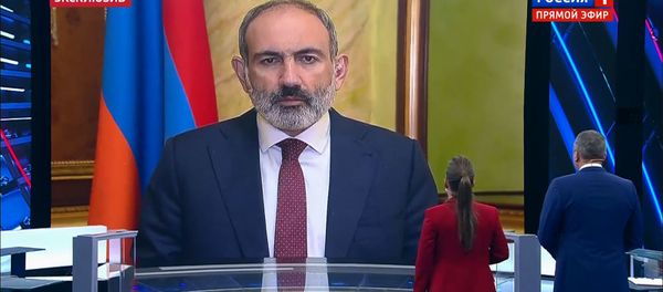 Кадр из телепрограммы 60 минут от 29.09.2020 - Sputnik Армения