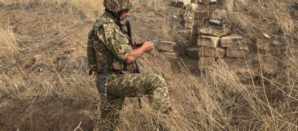 На передовой в Карабахе (29 сентября 2020). На передовой в Карабахе (29 сентября 2020). - Sputnik Արմենիա