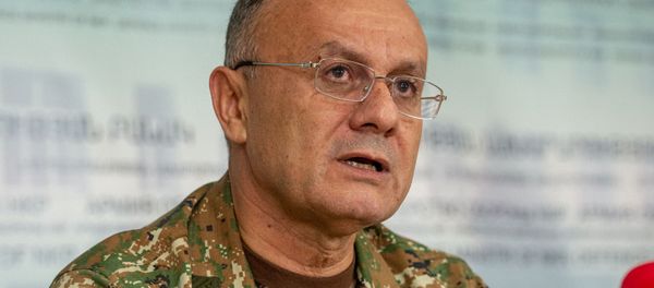 Брифинг Сейрана Оганяна (1 октября 2020). Степанакерт - Sputnik Արմենիա