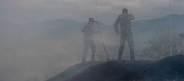 Последствия обстрелов Степанакерта (2 октября 2020). Карабах Последствия обстрелов Степанакерта (2 октября 2020). Карабах - Sputnik Արմենիա