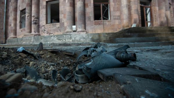 Последствия обстрелов в Мартуни (2 октября 2020). Карабах - Sputnik Արմենիա