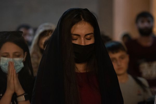 Общенациональная молитва прошла во всех армянских храмах․ Церковь Сурб Григор Лусаворич (3 октября 2020). Еревaн - Sputnik Армения