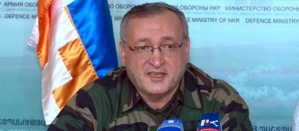 Брифинг Председателя НС Карабаха Артура Товмасяна (6 октября 2020). Степанакерт - Sputnik Արմենիա