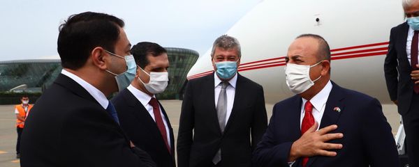 Թուրքիայի արտգործնախարարն Ադրբեջանում է - Sputnik Արմենիա