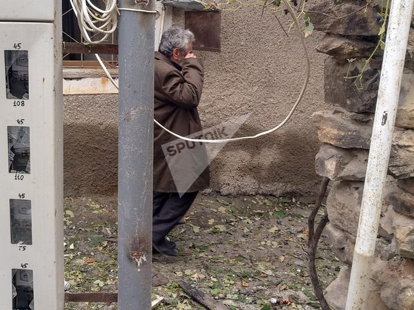 Утро в Степанакерте на 11-й день военных действий (7 октября 2020). Карабах Утро в Степанакерте на 11-й день военных действий (7 октября 2020). Карабах - Sputnik Армения