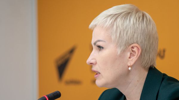 Помощник председателя Коллегии ЕЭК Ия Малкина на онлайн пресс-конференции в мультимедийном пресс-центре Sputnik Армения об итогах состоявшегося в Ереване заседания с участием глав правительств стран ЕАЭС (9 октября 2020). Еревaн - Sputnik Армения
