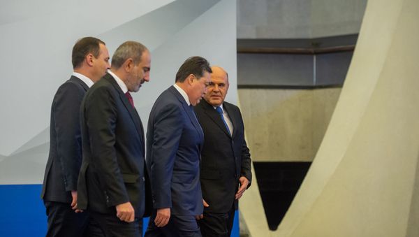 Заседание Межправительственого совета ЕАЭС (9 октября 2020). Еревaн - Sputnik Армения