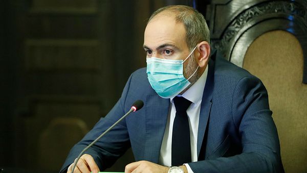 Премьер-министр Никол Пашинян встретился с руководителями аккредитованных в Армении представительств иностранных государств и международных организаций (12 октября 2020). Еревaн - Sputnik Արմենիա