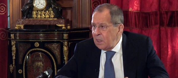 Сергей Лавров дает интервью российским журналистам (14 октября 2020). Москва - Sputnik Армения