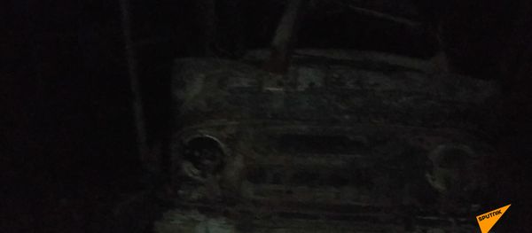 Военный госпиталь Мартакерта после обстрела ВС Азербайджана Военный госпиталь Мартакерта после обстрела ВС Азербайджана - Sputnik Армения