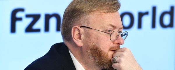 Виталий Милонов во время презентации Фонда защиты национальных ценностей (10 апреля 2019). Москвa Виталий Милонов во время презентации Фонда защиты национальных ценностей (10 апреля 2019). Москвa - Sputnik Армения