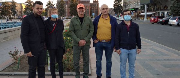 Французские врачи-волонтеры в Гюмри (17 октября 2020). Ширак Французские врачи-волонтеры в Гюмри (17 октября 2020). Ширак - Sputnik Արմենիա