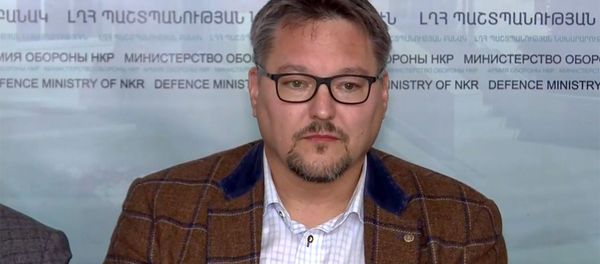 Брифинг депутатов Бундестага в Едином информационном центре (18 октября 2020). Карабах - Sputnik Արմենիա