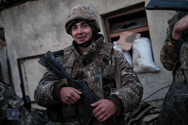 Военнослужащий Армии Обороны Карабаха Военнослужащий Армии Обороны Карабаха - Sputnik Армения