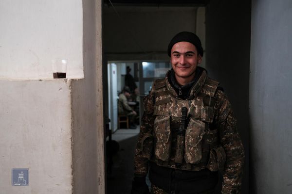 Военнослужащий Армии Обороны Карабаха Военнослужащий Армии Обороны Карабаха - Sputnik Армения