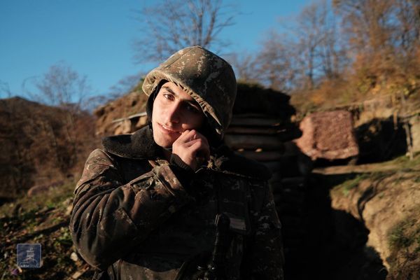 Военнослужащий Армии Обороны Карабаха Военнослужащий Армии Обороны Карабаха - Sputnik Армения