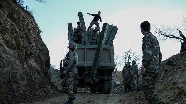 Военнослужащие Армии Обороны Карабаха - Sputnik Армения