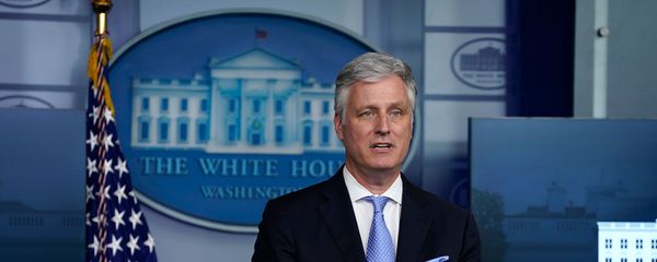 Советник по национальной безопасности США Роберт К. О'Брайен выступает на пресс-конференции в Белом доме (4 сентября 2020). Вашингтон - Sputnik Армения