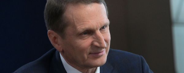 Директор Службы внешней разведки РФ Сергей Нарышкин во время интервью генеральному директору МИА Россия сегодня Дмитрию Киселеву - Sputnik Արմենիա
