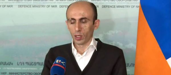 Брифинг омбудсмена Карабаха Артака Бегларяна (4 ноября 2020). Степанакерт - Sputnik Արմենիա