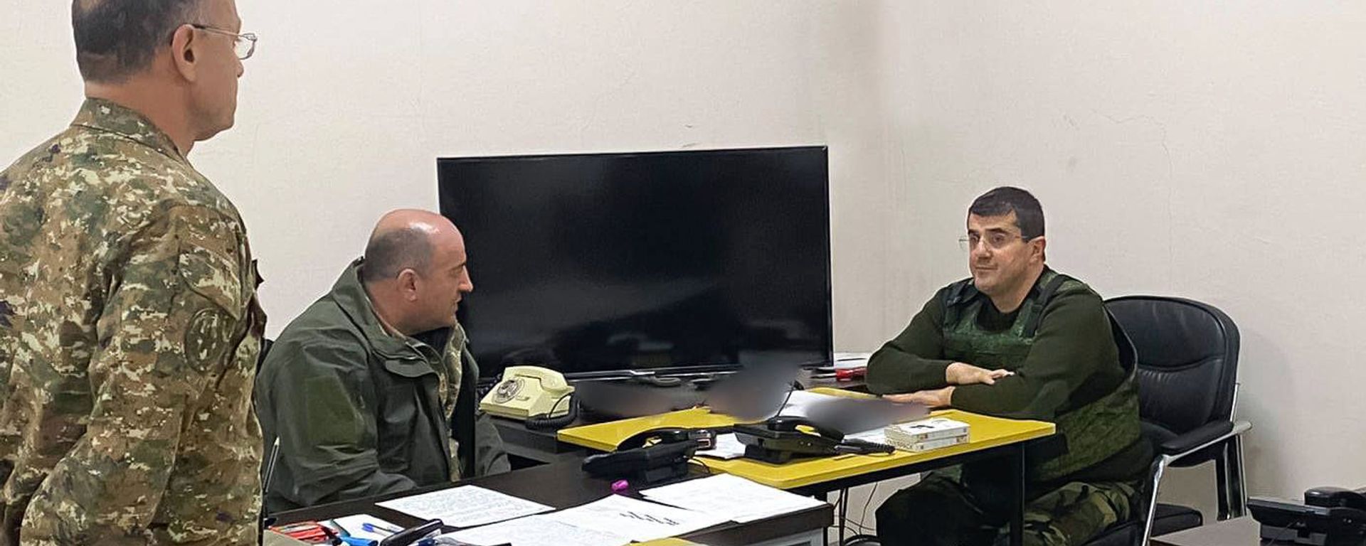 Президент Карабаха Араик Арутюнян встретился с военнослужащими в Шуши (5 ноября 2020). Карабах - Sputnik Արմենիա, 1920, 28.11.2020