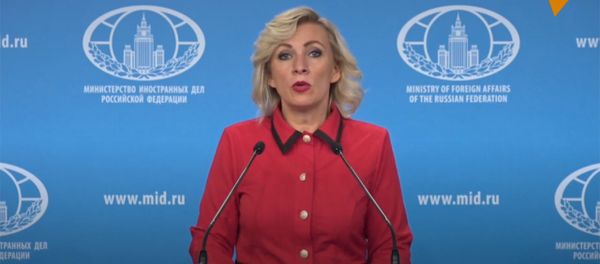 СПУТНИК_LIVE: Еженедельный брифинг Марии Захаровой - Sputnik Արմենիա