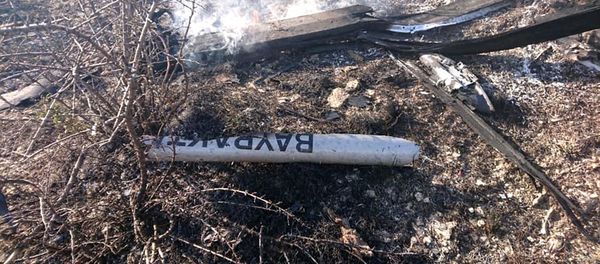 Военнослужащие Армии Обороны Карабаха сбили очередной турецкий беспилотник Bayraktar (8 ноября 2020). Карабах - Sputnik Արմենիա