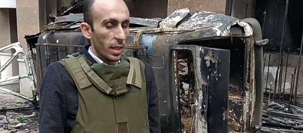 Обращение омбудсмена Карабаха Артака Бегларяна из центра Степанакерта (8 ноября 2020). Карабах - Sputnik Արմենիա
