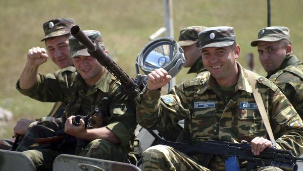 Российские миротворцы. Архивное фото - Sputnik Արմենիա