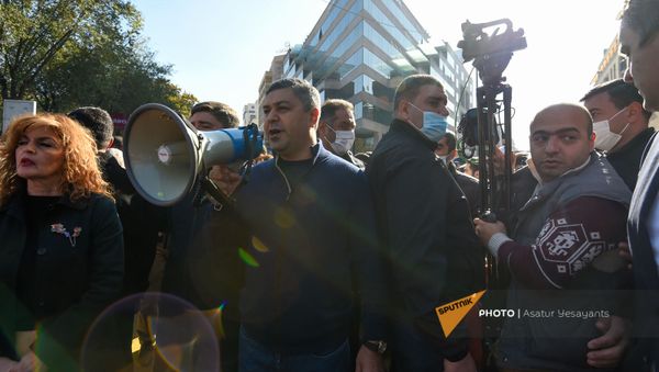 Ситуация на площади Свободы (11 ноября 2020). Еревaн - Sputnik Արմենիա