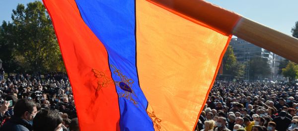 Ситуация на площади Свободы (11 ноября 2020). Еревaн - Sputnik Армения