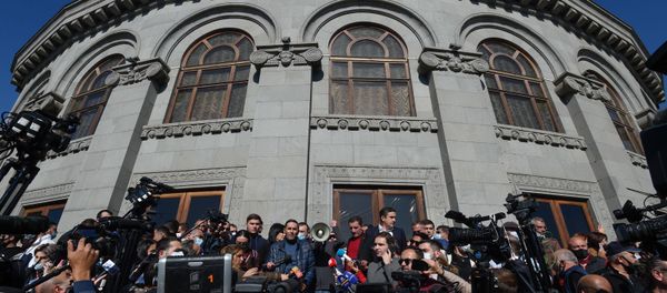 Ситуация на площади Свободы (11 ноября 2020). Еревaн - Sputnik Արմենիա