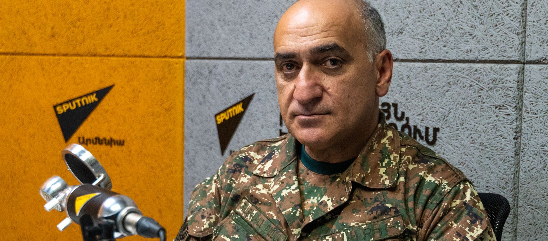 Советник начальника ГШ ВС Армении Владимир Погосян Советник начальника ГШ ВС Армении Владимир Погосян - Sputnik Армения, 1920, 19.04.2021