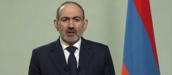 Обращение премьер-министра Никола Пашиняна в прямом эфире (12 ноября 2020). Еревaн Обращение премьер-министра Никола Пашиняна в прямом эфире (12 ноября 2020). Еревaн - Sputnik Армения