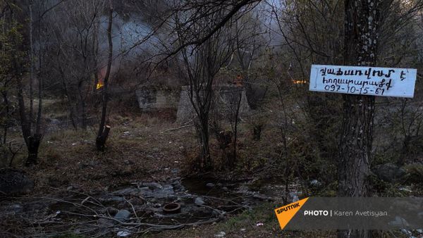 Карвачар перед вступлением в силу соглашения о передаче земель - Sputnik Армения