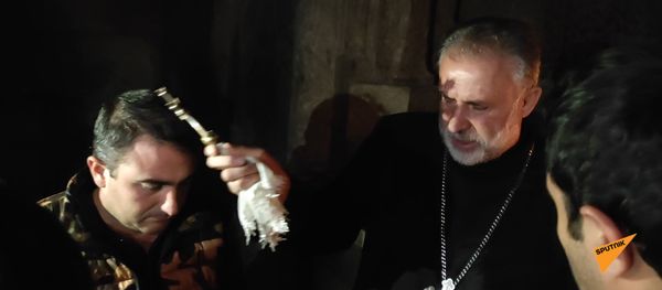 Դադիվանքում «Տեր ողորմյան» էր հնչում, ու հավաքվածները լալիս էին - Sputnik Արմենիա