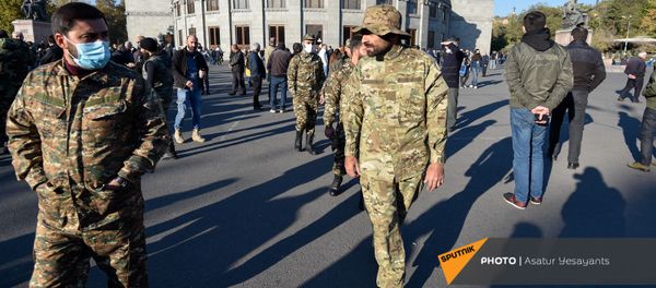 Ситуация на площади Свободы (13 ноября 2020). Еревaн - Sputnik Արմենիա
