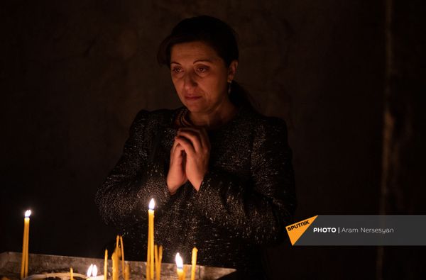 Монастырский комплекс Дадиванк перед вступлением в силу соглашения о передаче земель Монастырский комплекс Дадиванк перед вступлением в силу соглашения о передаче земель - Sputnik Армения