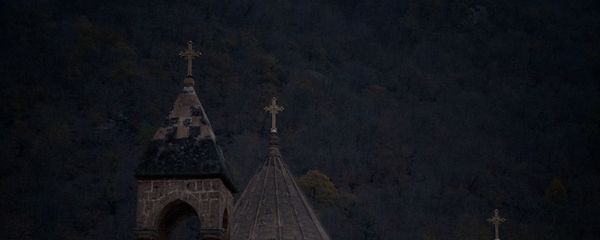 Монастырский комплекс Дадиванк перед вступлением в силу соглашения о передаче земель - Sputnik Արմենիա