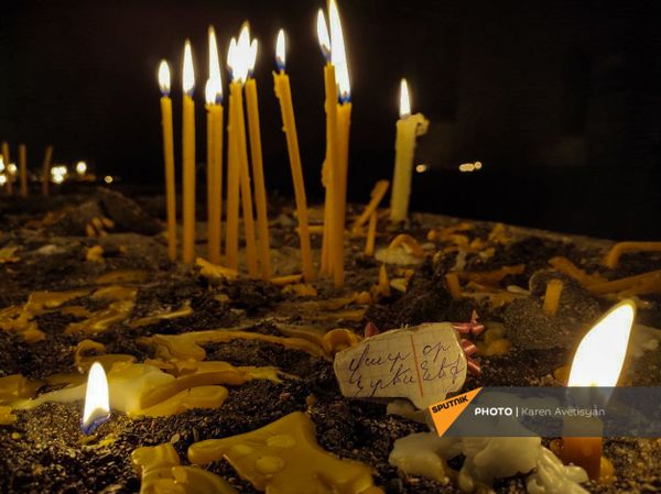 Монастырский комплекс Дадиванк перед вступлением в силу соглашения о передаче земель Монастырский комплекс Дадиванк перед вступлением в силу соглашения о передаче земель - Sputnik Армения