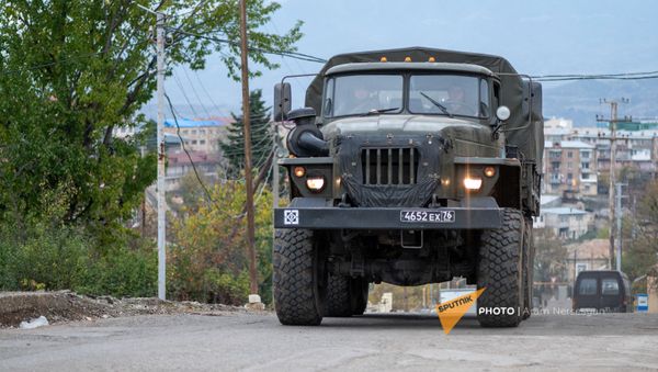 Российские миротворцы в Карабахе (14 ноября 2020). - Sputnik Արմենիա