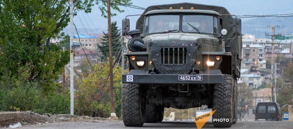 Российские миротворцы в Карабахе (14 ноября 2020). - Sputnik Արմենիա