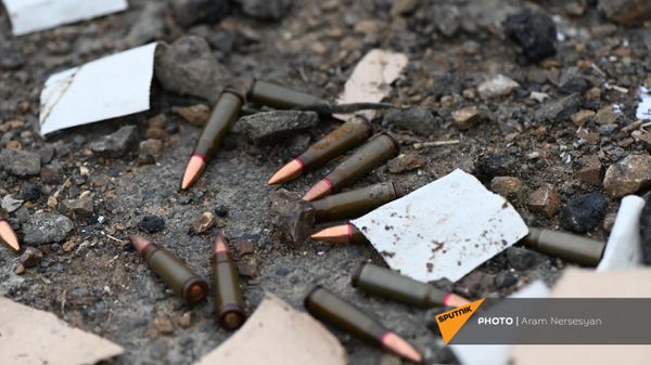 Дорога на подступе к Шуши после окончания военных действий (14 ноября 2020). Карабах - Sputnik Армения